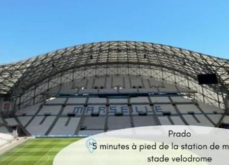 T4 Prado Velodrome Plage 3 Chambres Marsilia Exterior foto